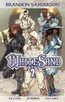 Book Cover for Brandon Sanderson's White Sand Volume 2 by Brandon Sanderson, Rik Hoskin, Julius M. Gopez