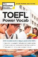 Book Cover for TOEFL Power Vocab by The Princeton Review