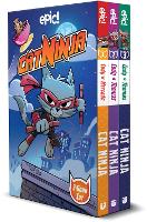 Book Cover for Cat Ninja. Books 1-3 by Matthew Cody, Colleen A. F. Venable, Marcie Colleen