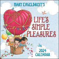 Book Cover for Mary Engelbreit's 2024 Mini Wall Calendar by Mary Engelbreit