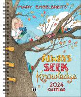 Book Cover for Mary Engelbreit's 12-Month 2024 Monthly/Weekly Planner Calendar by Mary Engelbreit