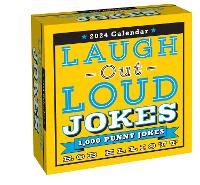 Book Cover for Laugh-Out-Loud Jokes 2024 Day-to-Day Calendar by Rob Elliott