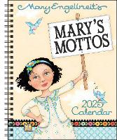 Book Cover for Mary Engelbreit's Mary's Mottos 12-Month 2025 Monthly/Weekly Planner Calendar by Mary Engelbreit