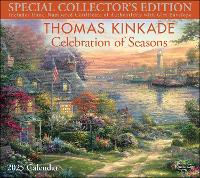 Book Cover for Thomas Kinkade Special Collector's Edition 2025 Deluxe Wall Calendar with Print by Thomas Kinkade