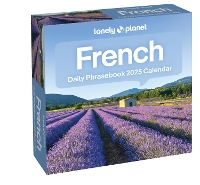 Book Cover for Lonely Planet: French Phrasebook 2025 Day-to-Day Calendar by Lonely Planet