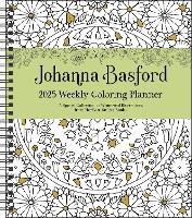 Book Cover for Johanna Basford 12-Month 2025 Weekly Coloring Calendar by Johanna Basford