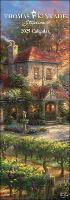 Book Cover for Thomas Kinkade Studios 2025 Slim Calendar by Thomas Kinkade