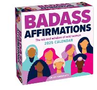 Book Cover for Badass Affirmations 2025 Day-to-Day Calendar by Becca Anderson