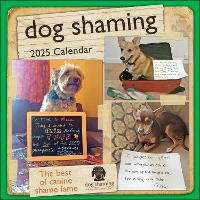 Book Cover for Dog Shaming 2025 Wall Calendar by Pascale Lemire, dogshamingcom