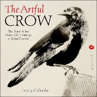 Book Cover for The Artful Crow 2025 Wall Calendar by Endre Penovác