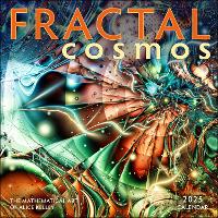 Book Cover for Fractal Cosmos 2025 Wall Calendar by Alice Kelley