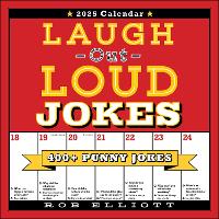 Book Cover for Laugh-Out-Loud Jokes 2025 Wall Calendar by Rob Elliott