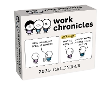 Book Cover for Work Chronicles 2025 Day-to-Day Calendar by Bob 