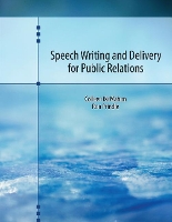 Book Cover for Speech Writing and Delivery for Public Relations by Colleen A Mcmahon, Ronald Prindle