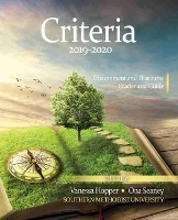 Book Cover for Criteria 2018-2019: Discernment and Discourse Reader and Guide by Southern Methodist University