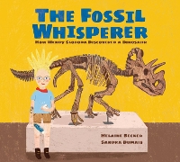 Book Cover for The Fossil Whisperer by Helaine Becker