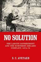 Book Cover for No Solution by Stuart C. Aveyard