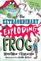 Book Cover for The Extraordinary Exploding Frog by Jonathan Stevenson