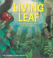 Book Cover for Living Leaf by Judith Heneghan