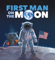 Book Cover for First Man on the Moon by Ben Hubbard