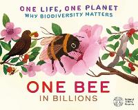 Book Cover for One Bee in Billions by Sarah Ridley, England) Natural History Museum (London