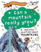 Book Cover for A Question of Geography: Can a Mountain Really Grow? by Paula Richardson, Tony Richardson