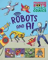 Book Cover for Professor Hoot's Science Comics: AI and Robots by Minerva Black