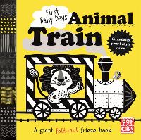 Book Cover for First Baby Days: Animal Train by Pat-a-Cake