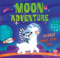 Book Cover for Finger Trail Tales: Moon Adventure by Pat-a-Cake