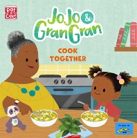 Book Cover for Jojo & Gran Gran Cook Together by Laura Henry-Allain