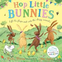 Book Cover for Hop Little Bunnies Board Book by Martha Mumford