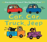 Book Cover for Car, Car, Truck, Jeep by Katrina Charman