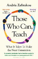 Book Cover for Those Who Can, Teach  by Andria Zafirakou