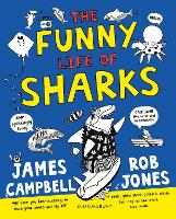 Book Cover for The Funny Life of Sharks by James Campbell