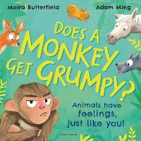 Book Cover for Does A Monkey Get Grumpy?  by Moira Butterfield