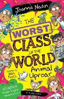 Book Cover for The Worst Class in the World Animal Uproar by Joanna Nadin