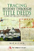 Book Cover for Tracing History Through Title Deeds by Nat Alcock