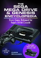 Book Cover for The Sega Mega Drive & Genesis Encyclopedia by Chris Scullion