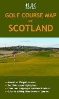 Book Cover for Golf Course Map of Scotland by David Jones