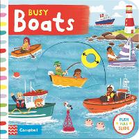 Book Cover for Busy Boats by Campbell Books