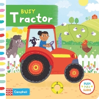 Book Cover for Busy Tractor by Campbell Books