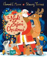 Book Cover for The Night Before Christmas, illustrated by Stacey Thomas by Clement C. Moore