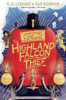 Book Cover for The Highland Falcon Thief by M. G. Leonard, Sam Sedgman