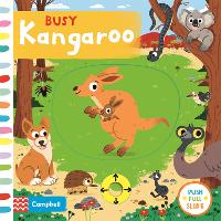 Book Cover for Busy Kangaroo by Campbell Books