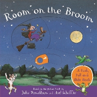 Book Cover for Room on the Broom: A Push, Pull and Slide Book by Julia Donaldson