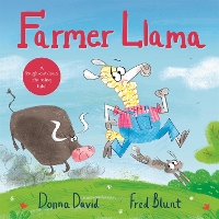 Book Cover for Farmer Llama by Donna David