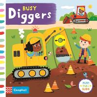 Book Cover for Busy Diggers by Campbell Books