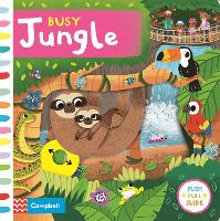 Book Cover for Busy Jungle by Campbell Books
