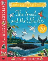 Book Cover for The Snail and the Whale Sticker Book by Julia Donaldson