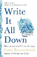 Book Cover for Write It All Down by Cathy Rentzenbrink